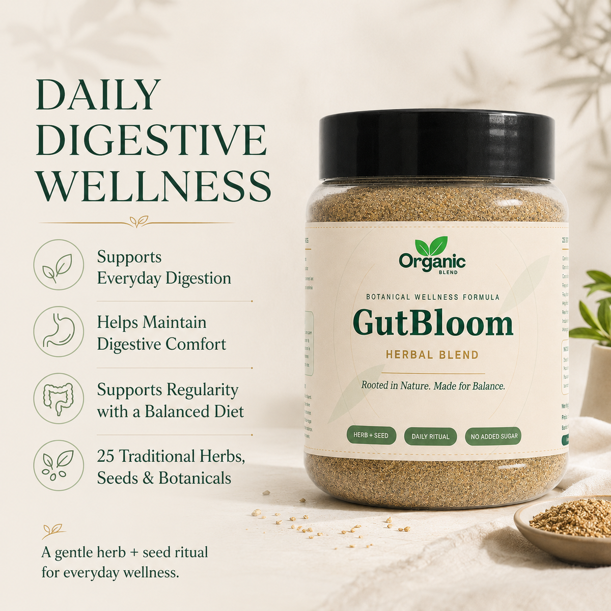 GutBloom Herbal Blend