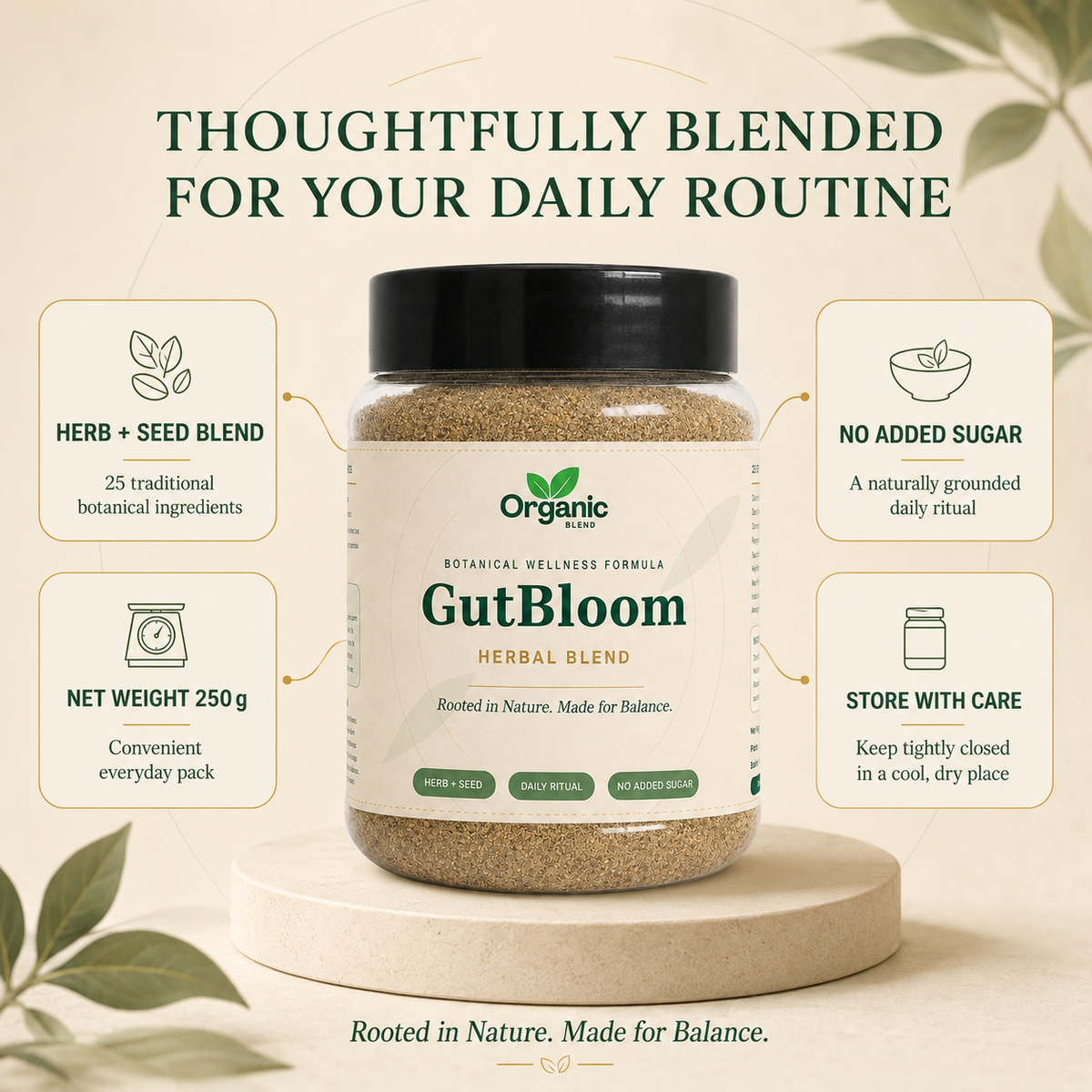 GutBloom Herbal Blend